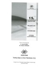 15. Cam Problemleri Sempozyumu
